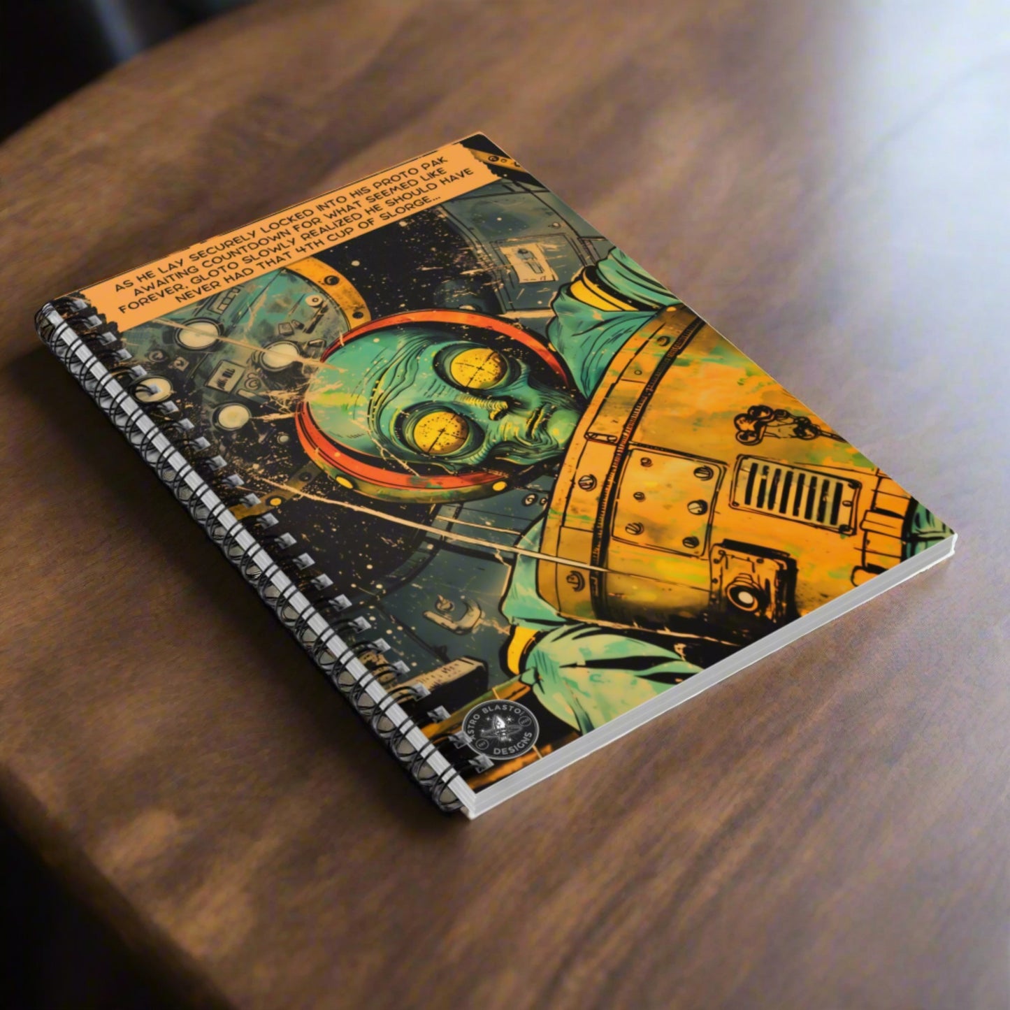 Astro Blasto Comic #3 - Notebook