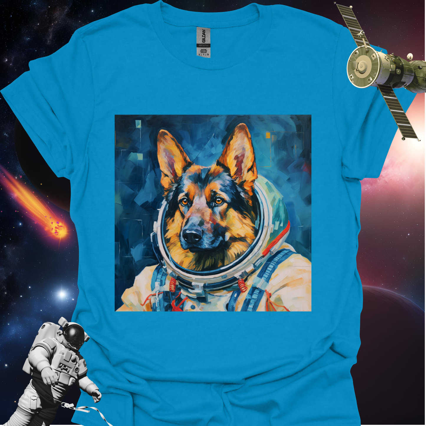 Pet Cadet Space Art T Shirt - #8