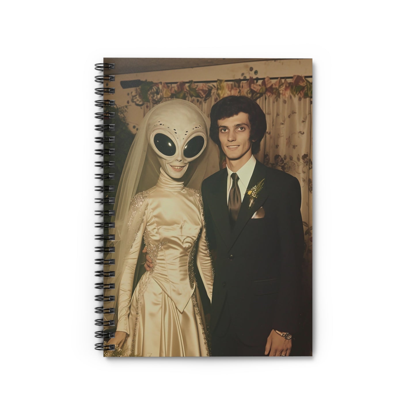 Alien Love Connections Notebook - Couple #9