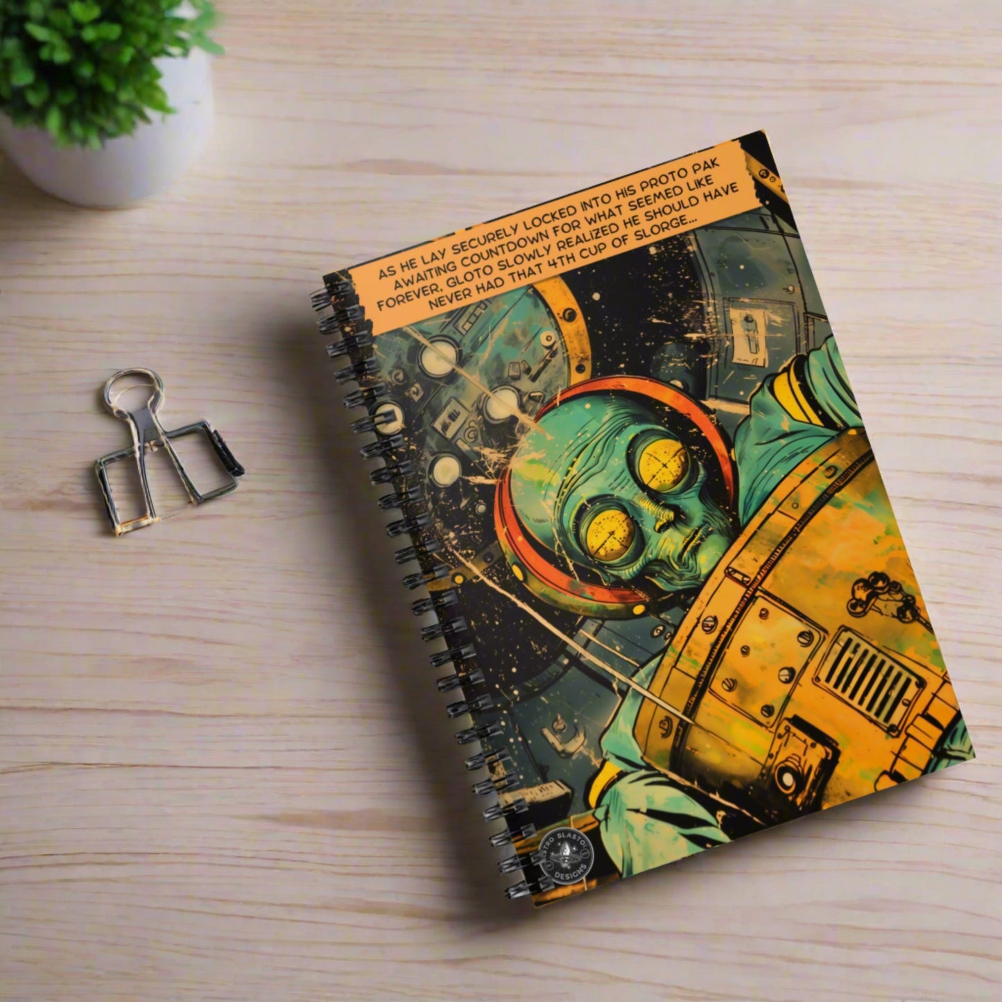 Astro Blasto Comic #3 - Notebook