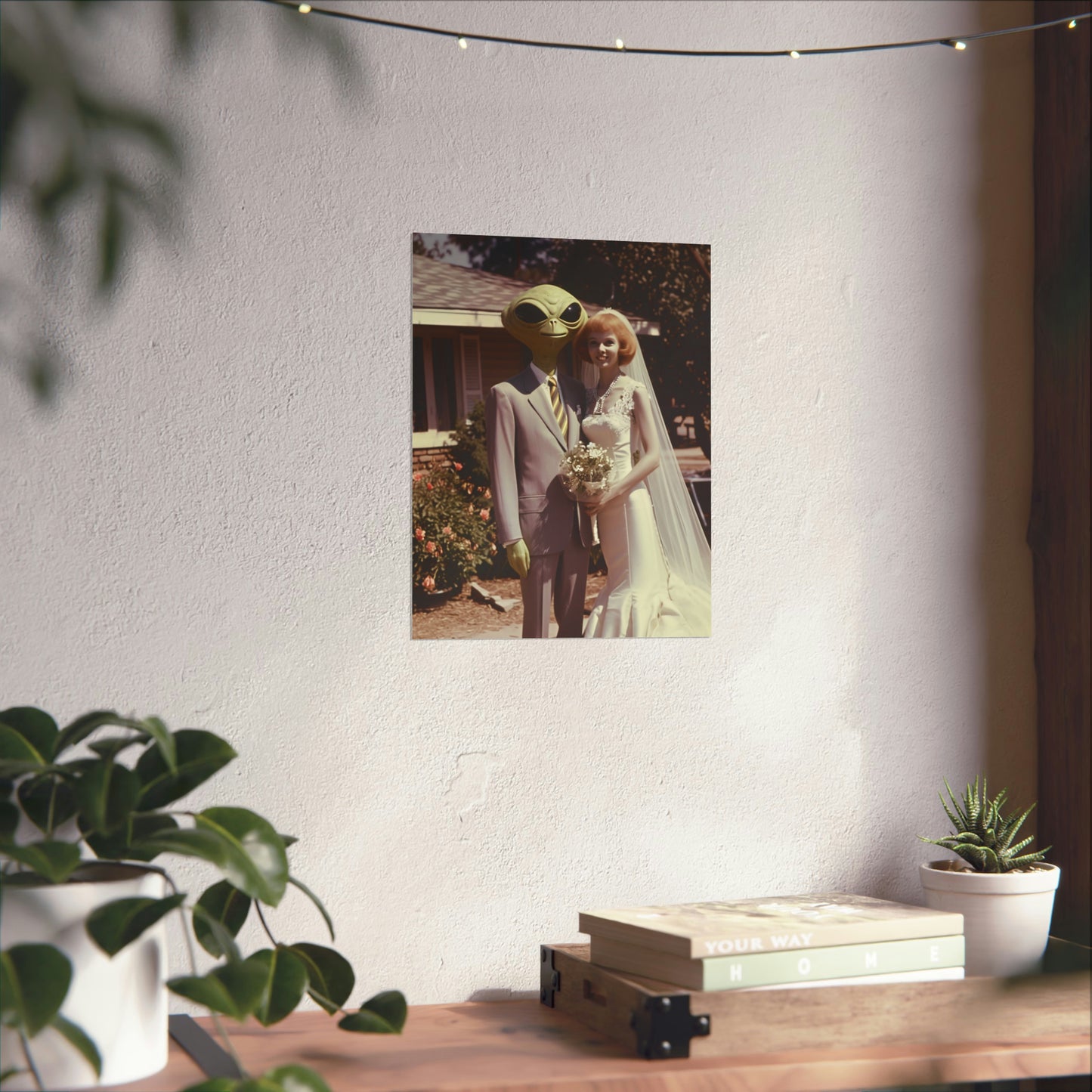 Alien Love Connection Poster - Couple #5