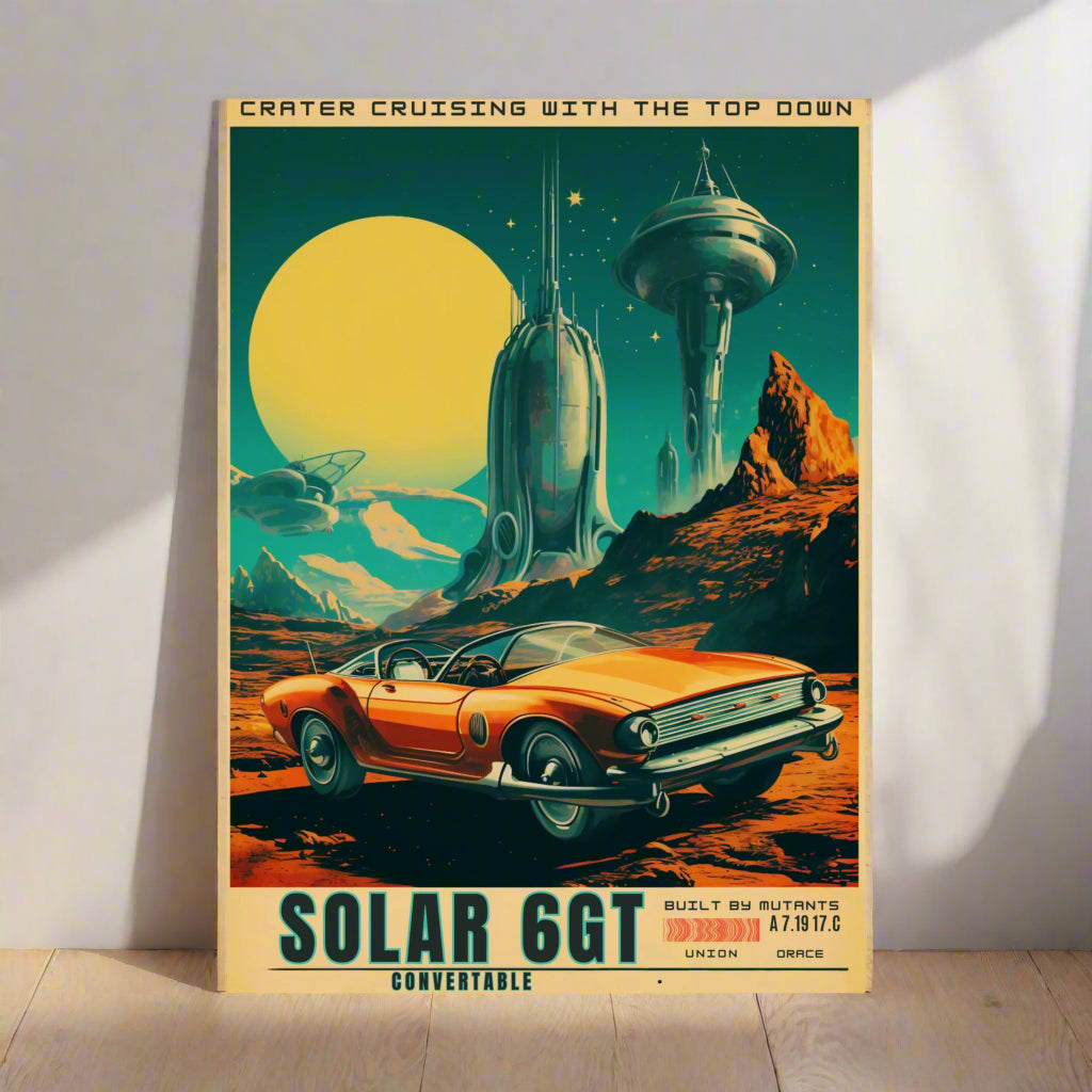 Solar 6GT - Rolled Poster