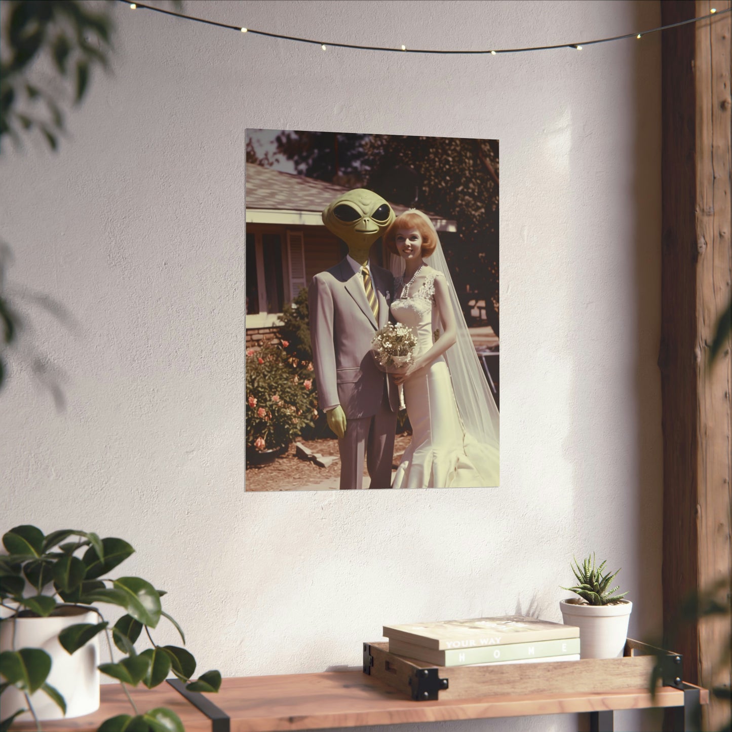 Alien Love Connection Poster - Couple #5