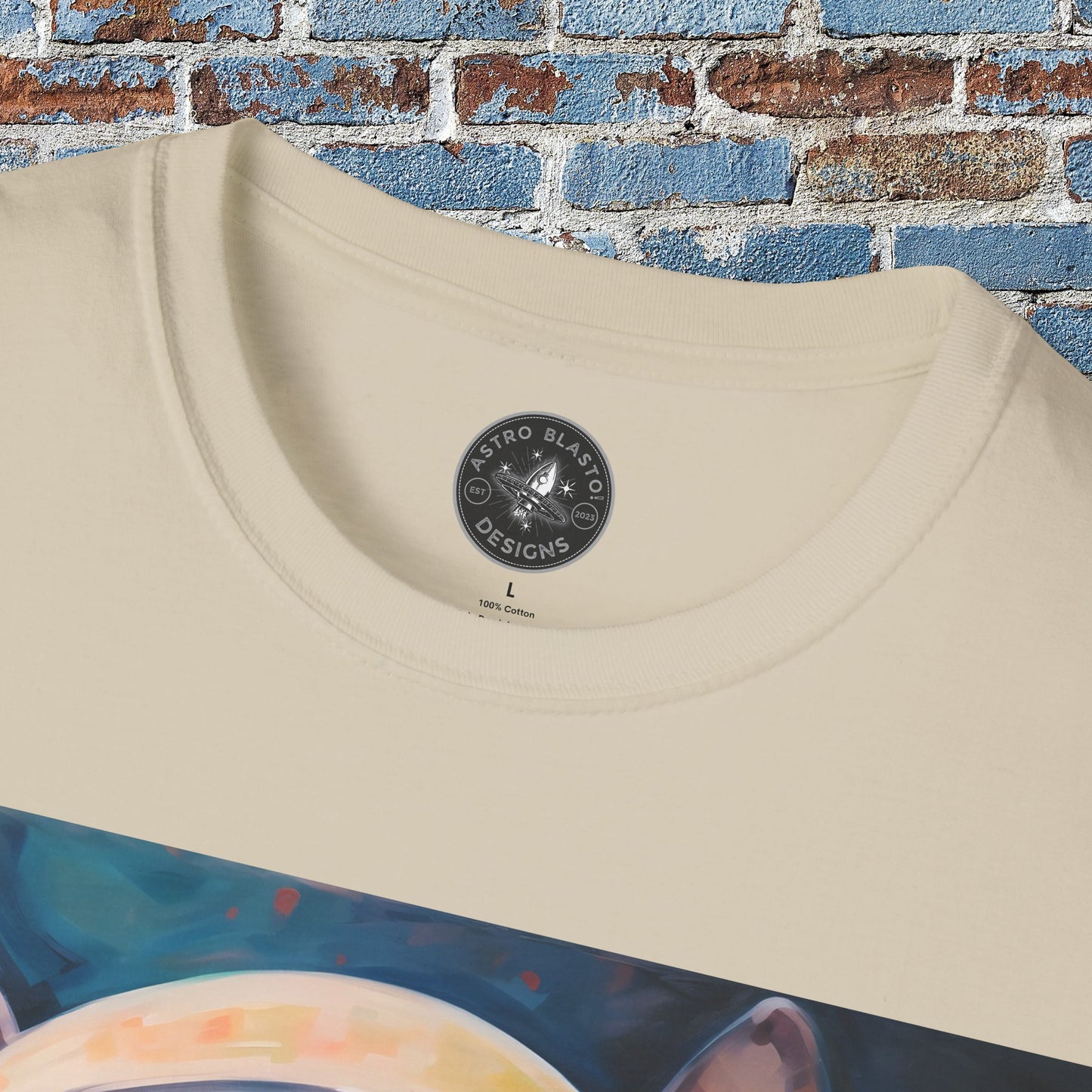 pet cadet space art t-shirt boston terrier dog