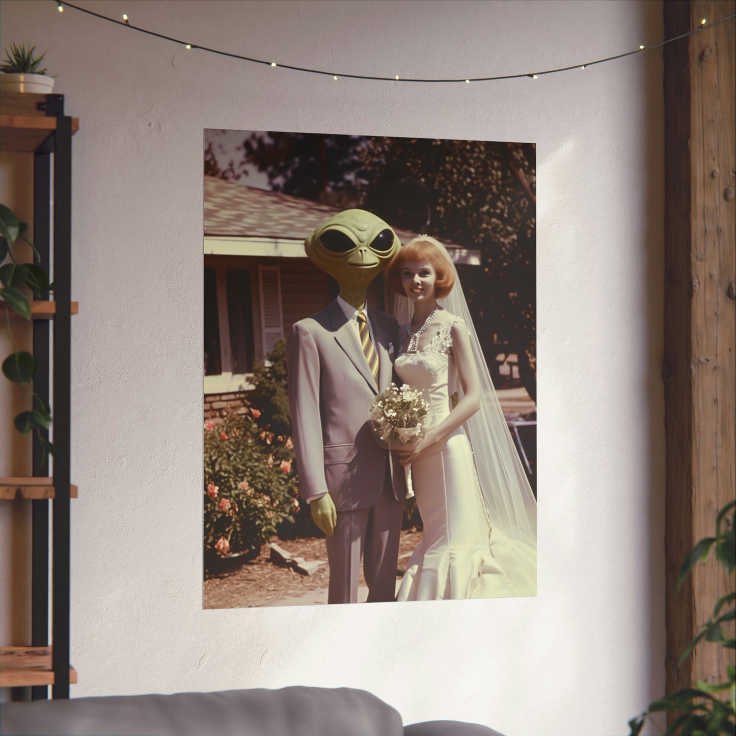 Alien Love Connection Poster - Couple #5