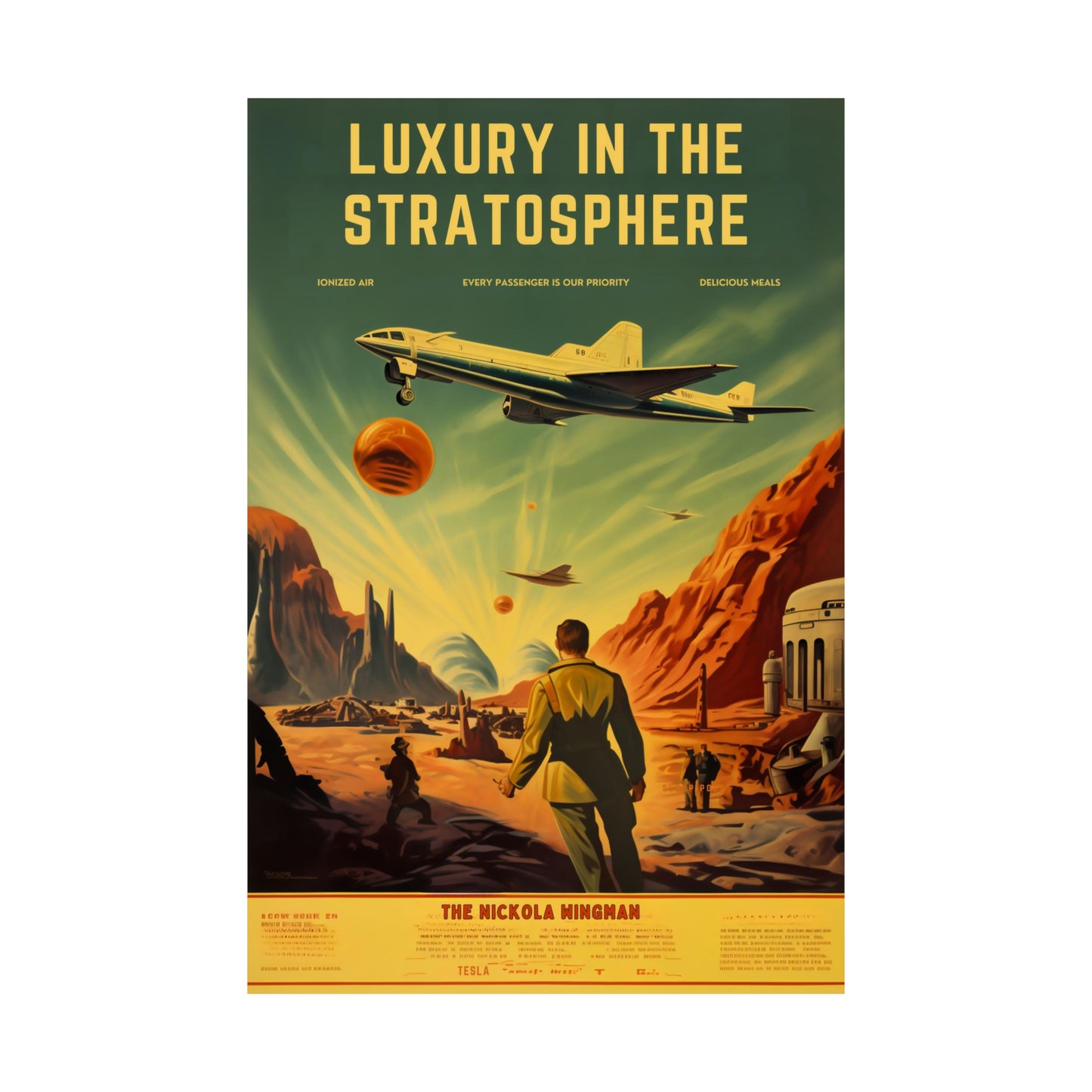 Nikola Wingman - Rolled Poster