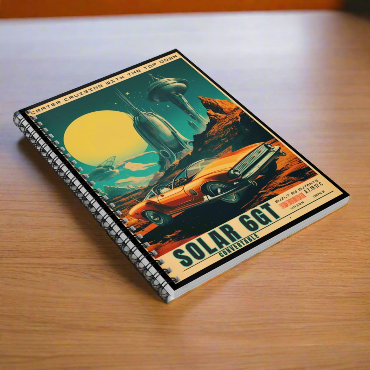 Solar 6GT - Spiral Notebook