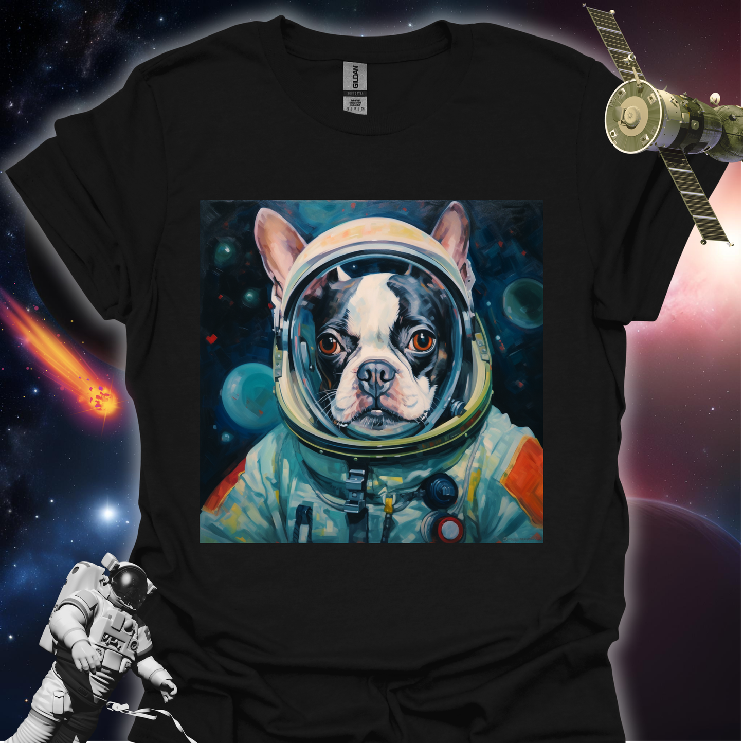Pet Cadet Space Art T Shirt - #2