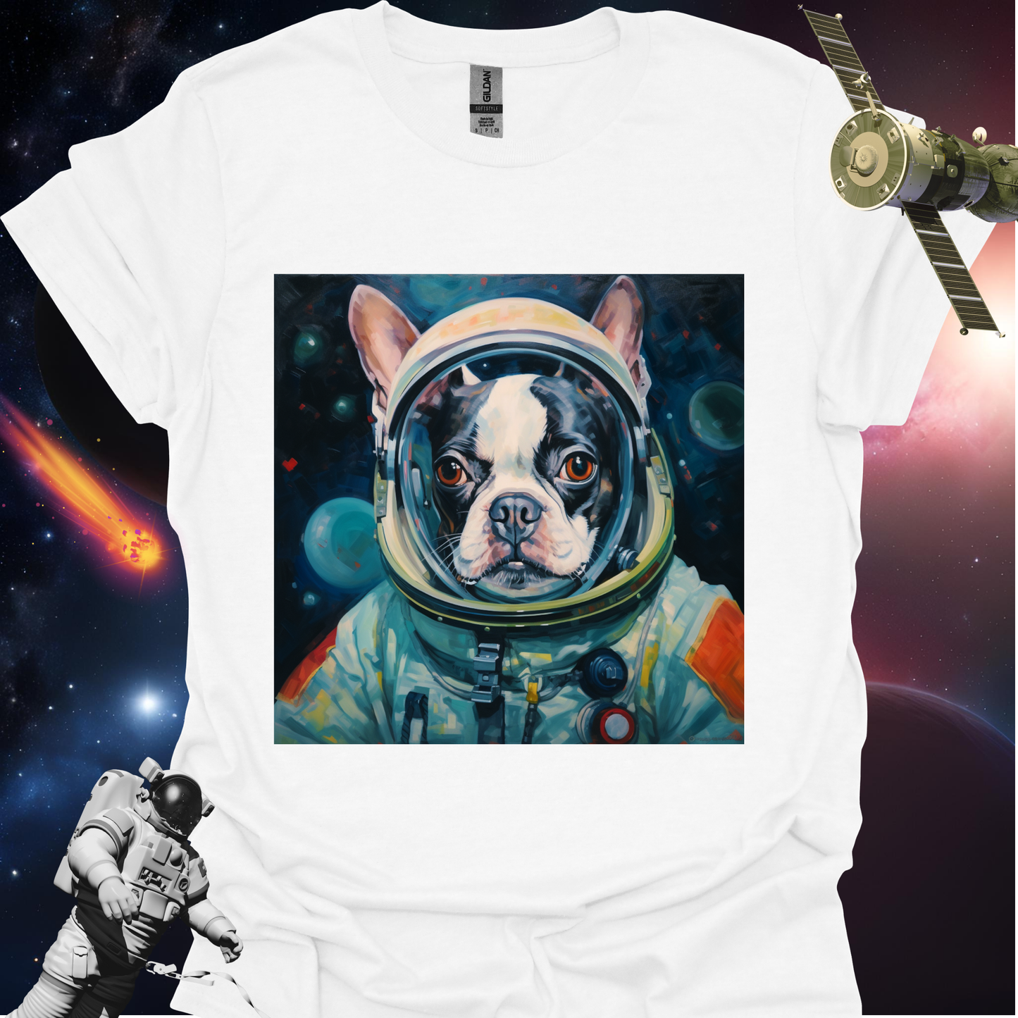 Pet Cadet Space Art T Shirt - #2