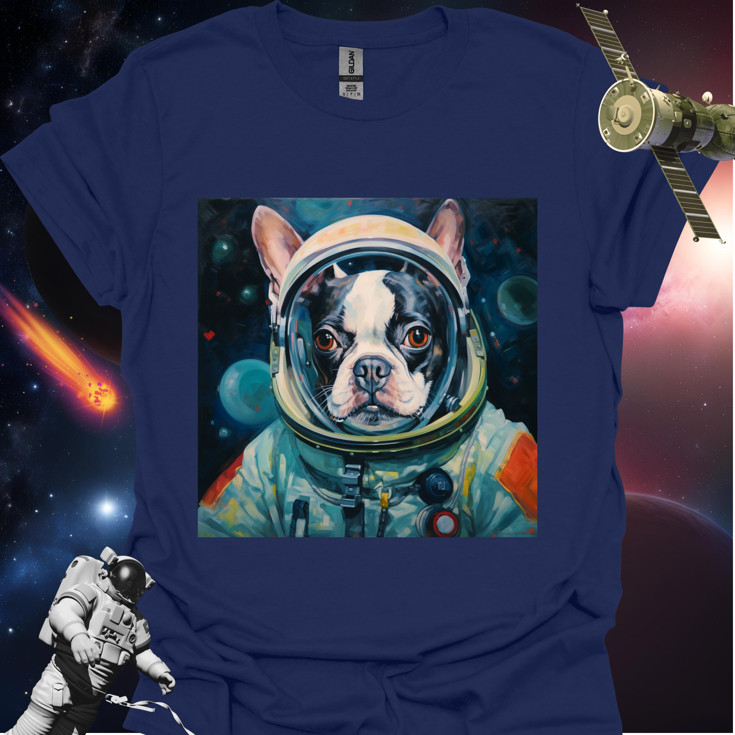 Pet Cadet Space Art T Shirt - #2