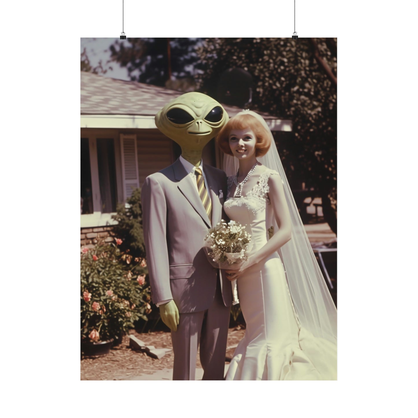 Alien Love Connection Poster - Couple #5
