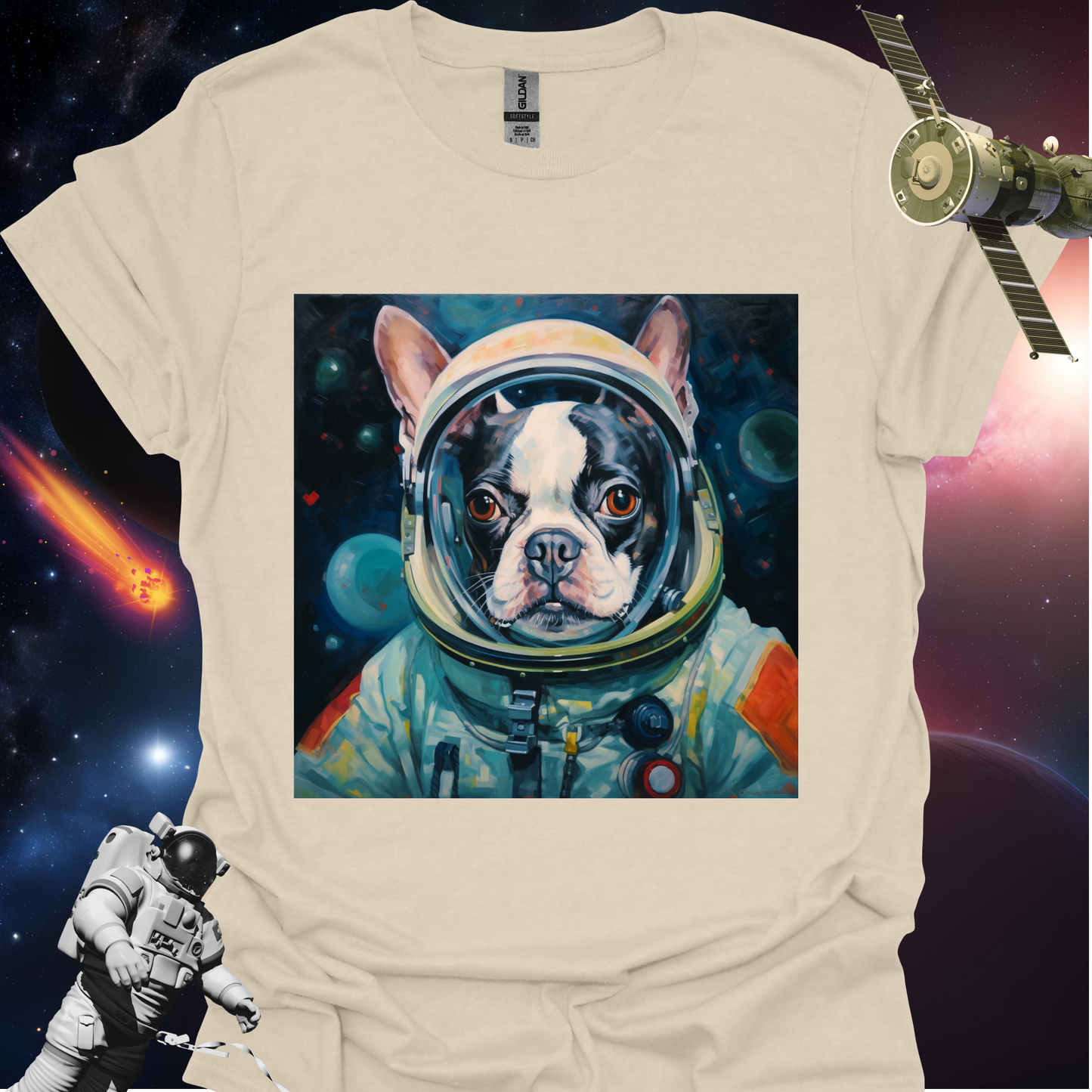 Pet Cadet Space Art T Shirt - #2