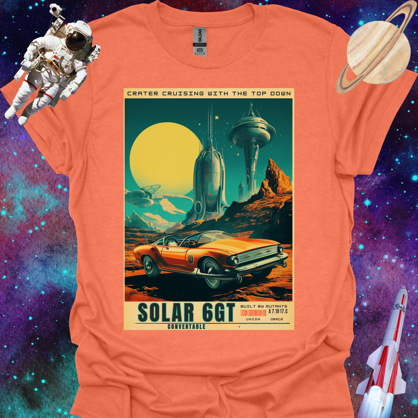 Solar 6GT - Space Art Transport T Shirt