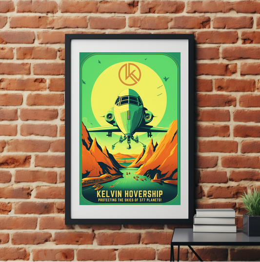 Kelvin Hovership - Rolled Poster