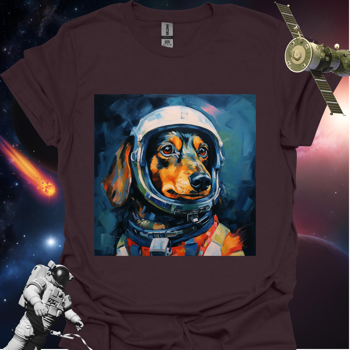 Pet Cadet Space Art T Shirt - #4