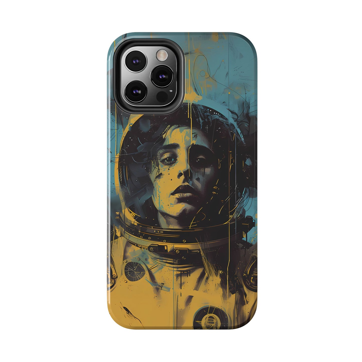 Astro Cadet iPhone Case #2 (all versions including 16 Pro & Pro Max)