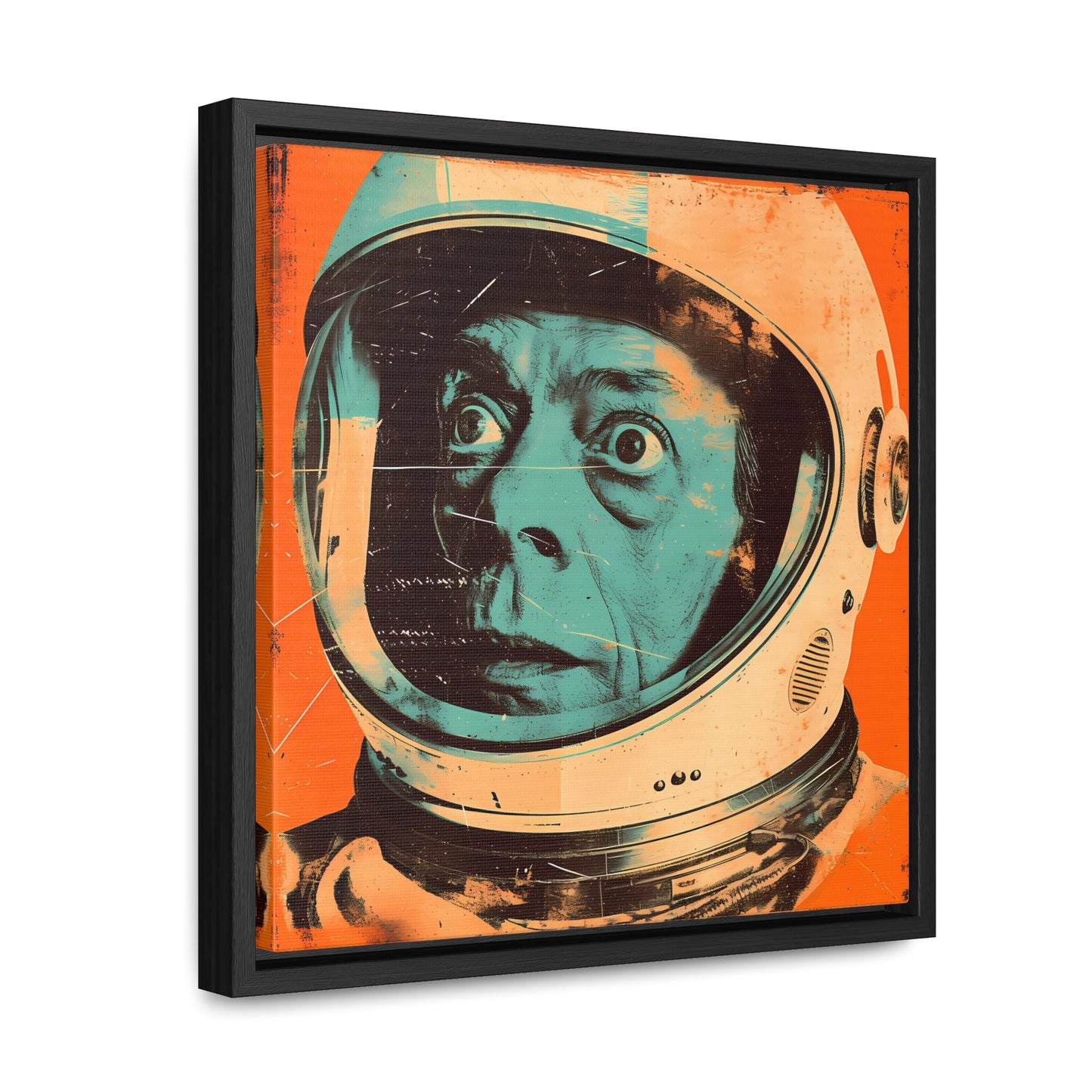 space art framed portrait print don knotts