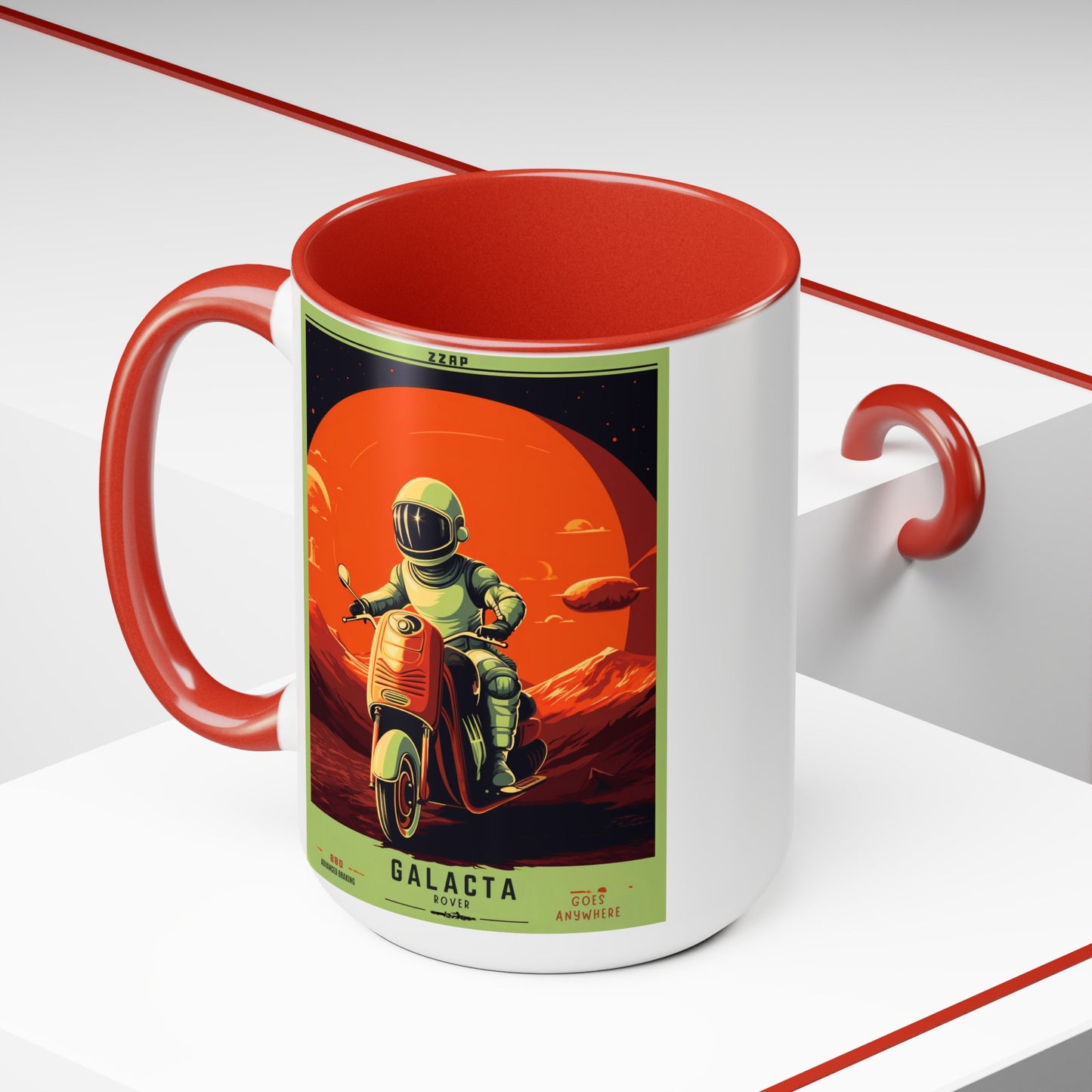 Galacta Rover - Transportation Ad - Mug