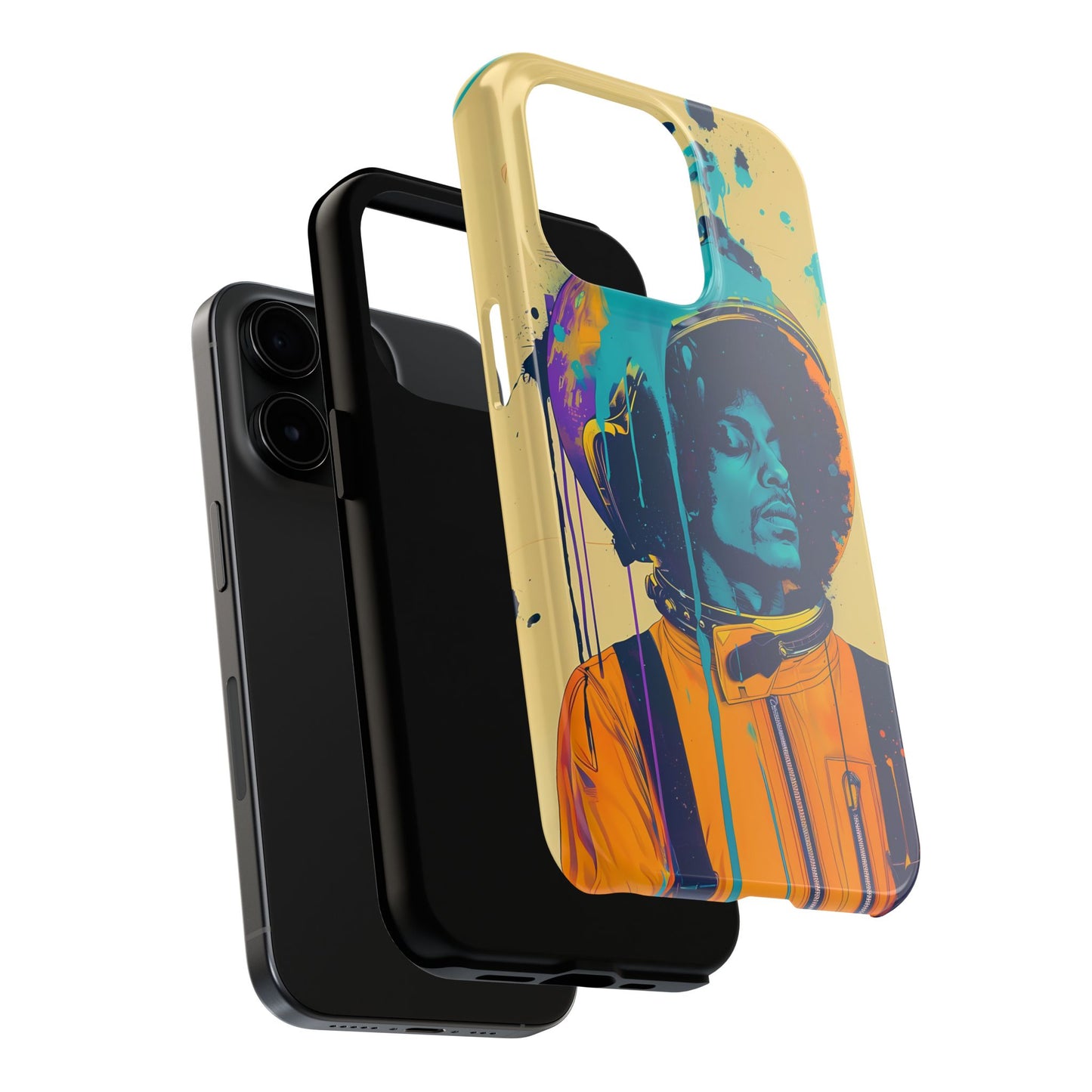 Astro Cadet iPhone Case #4 (all versions including 16 Pro & Pro Max)