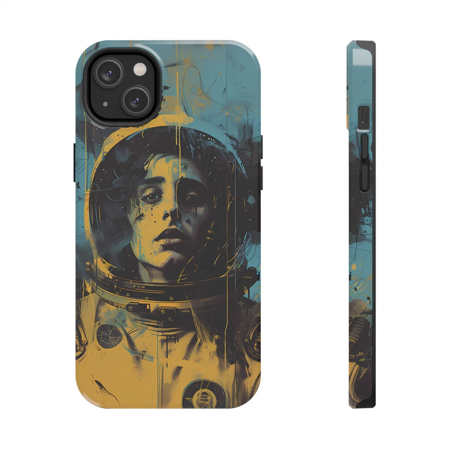 Astro Cadet iPhone Case #2 (all versions including 16 Pro & Pro Max)