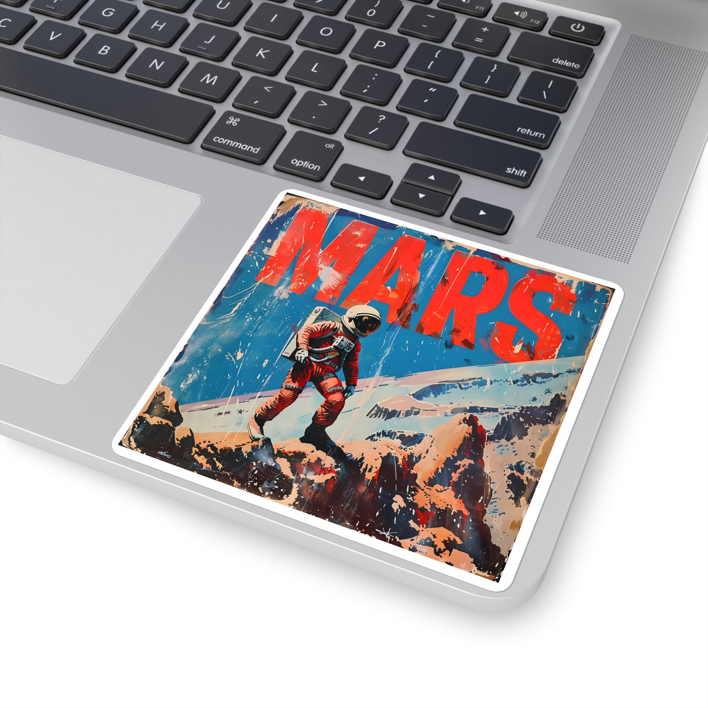 Planet Mars Sticker