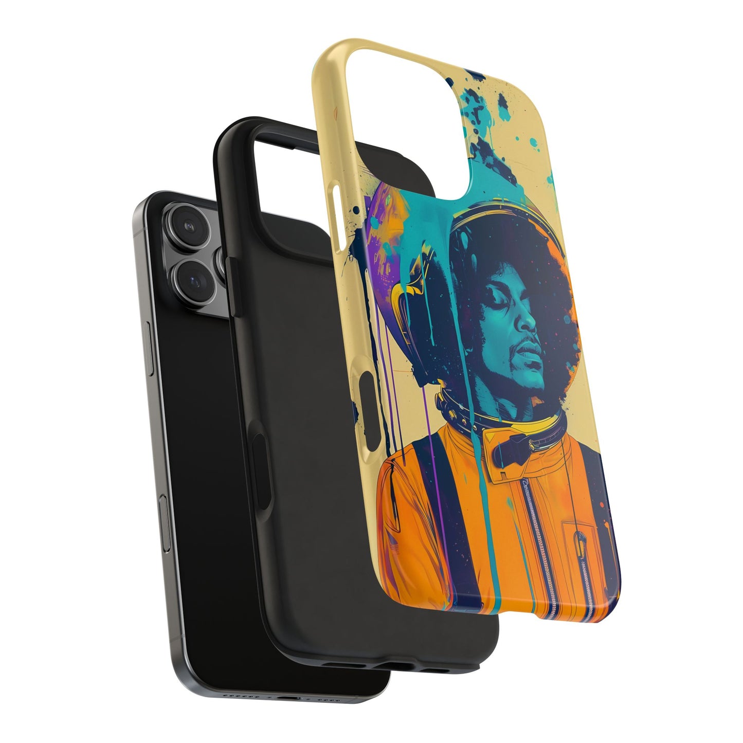 Astro Cadet iPhone Case #4 (all versions including 16 Pro & Pro Max)