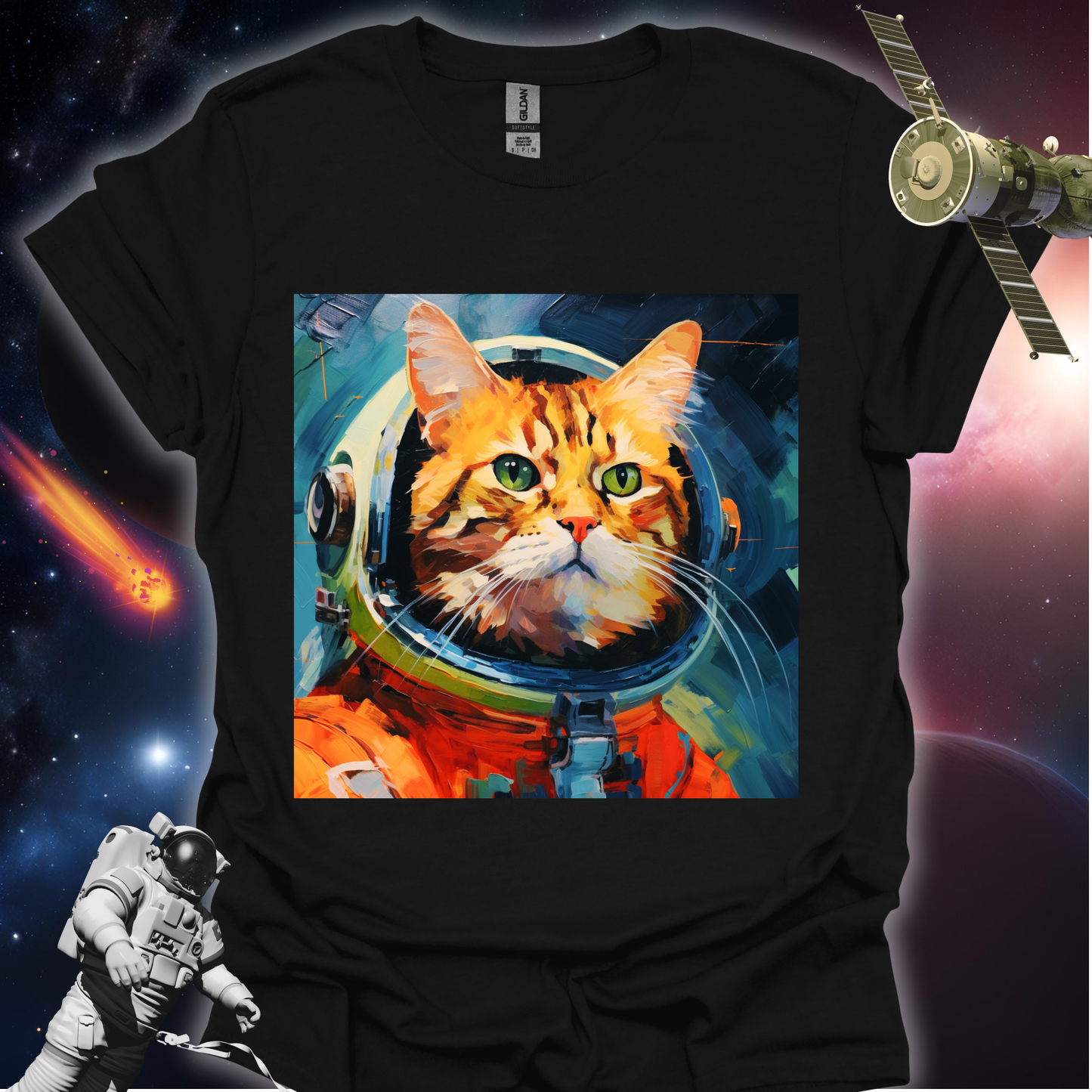 Pet Cadet Space Art T Shirt - #7