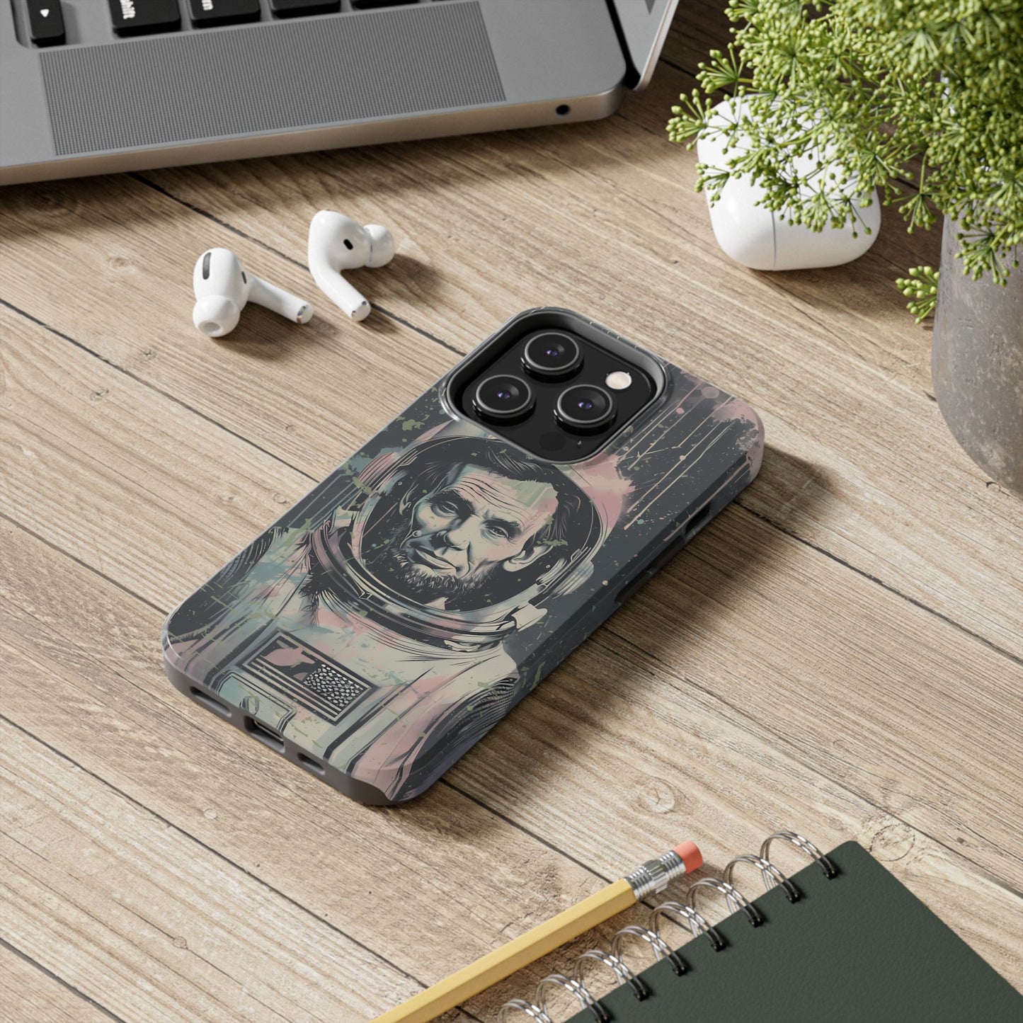 Astro Cadet iPhone Case #7 (all versions including 16 Pro & Pro Max)