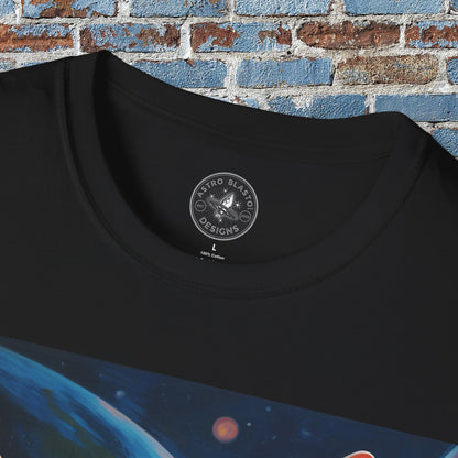 pet cadet space art t-shirt sphynx cat