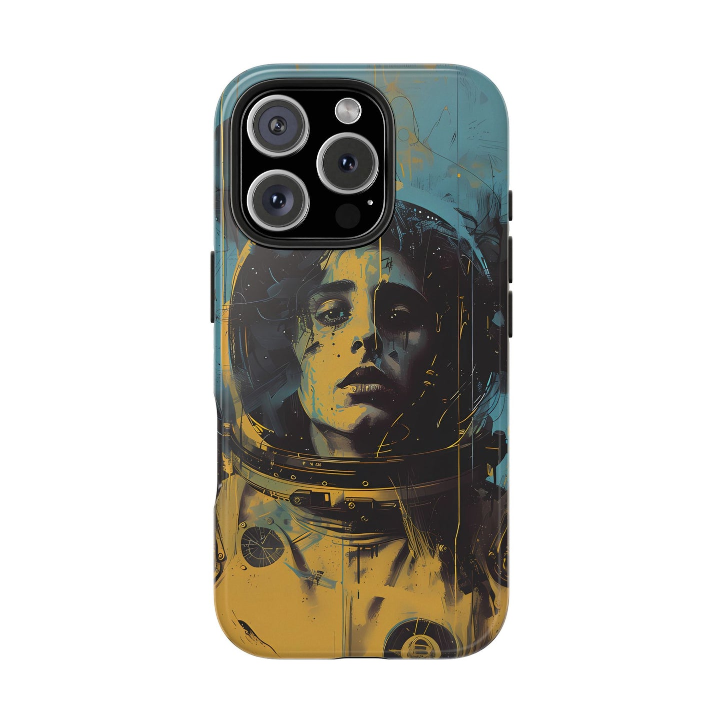 Astro Cadet iPhone Case #2 (all versions including 16 Pro & Pro Max)