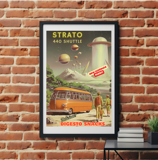 Strato 440 Shuttle - Rolled Poster