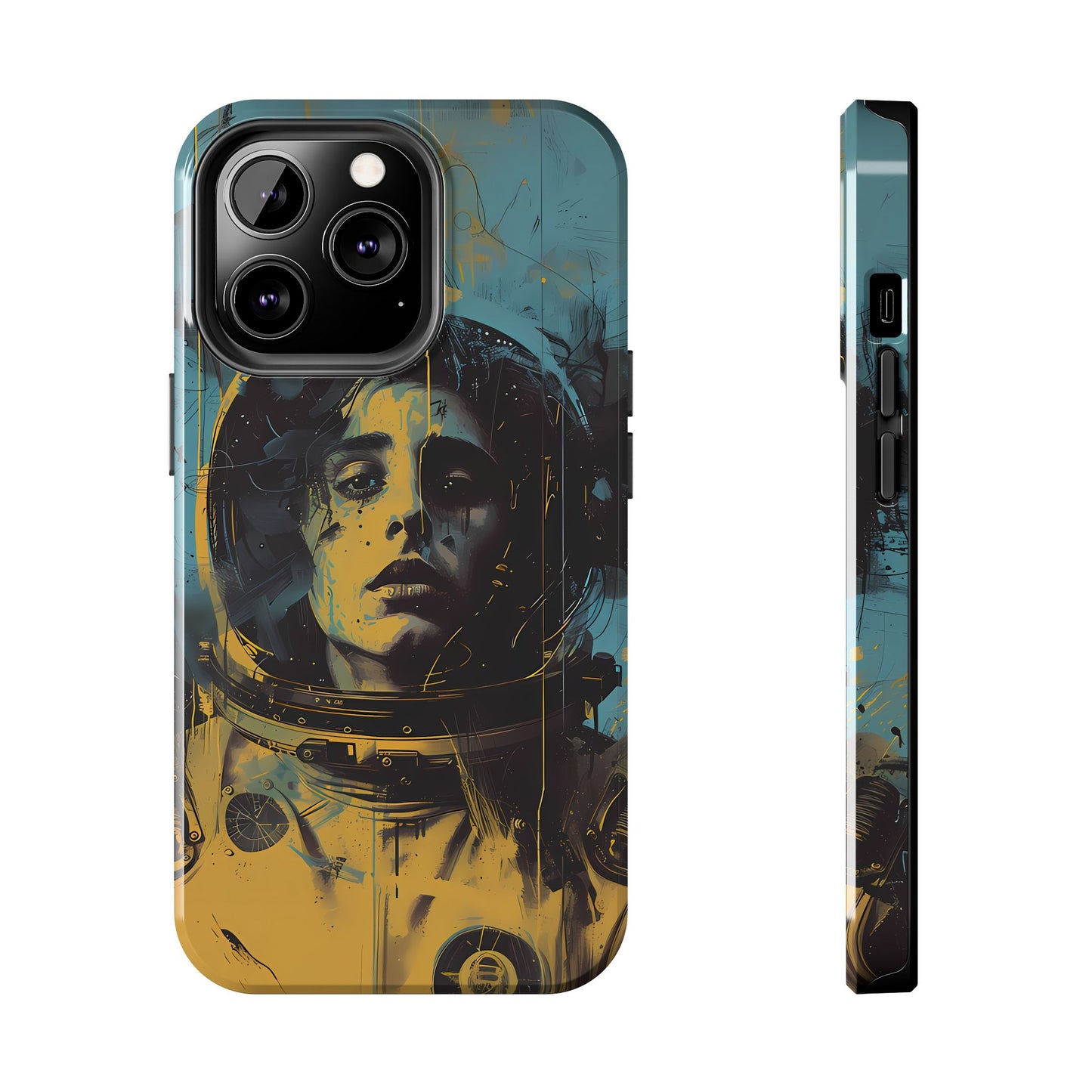 Astro Cadet iPhone Case #2 (all versions including 16 Pro & Pro Max)