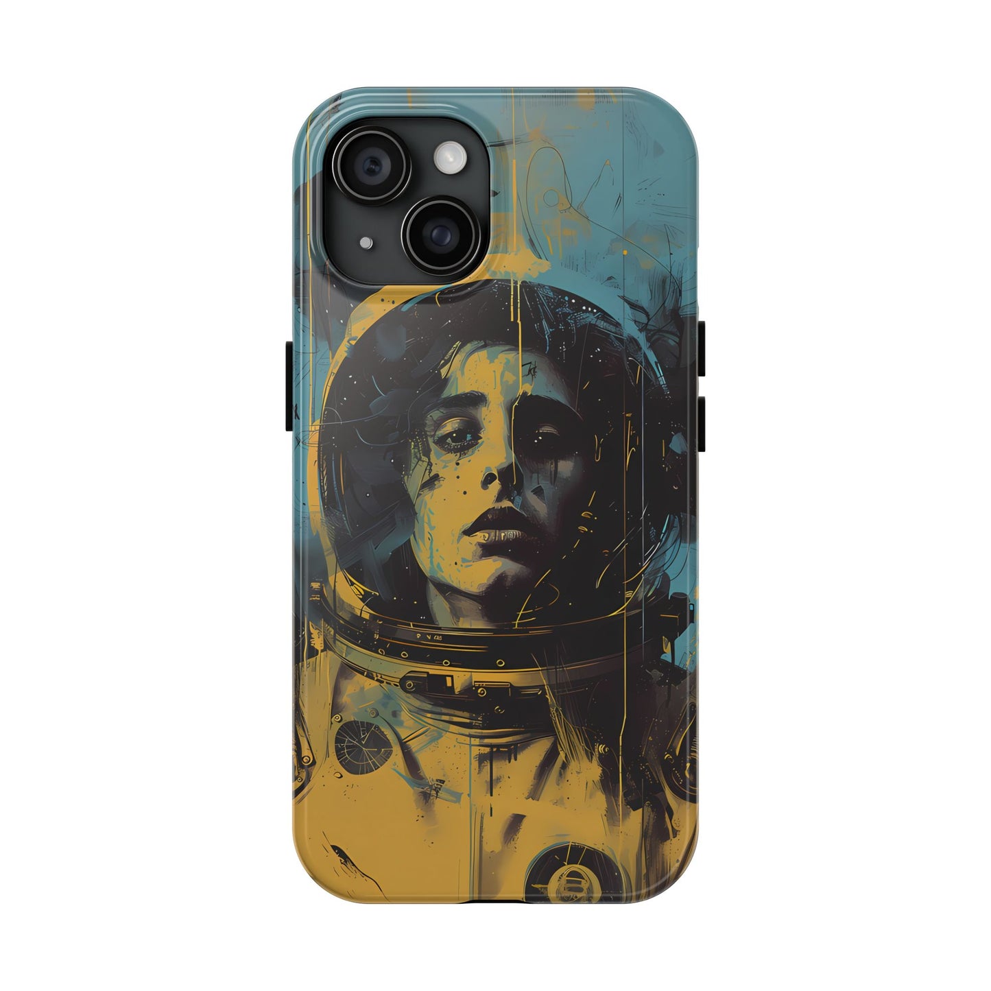 Astro Cadet iPhone Case #2 (all versions including 16 Pro & Pro Max)