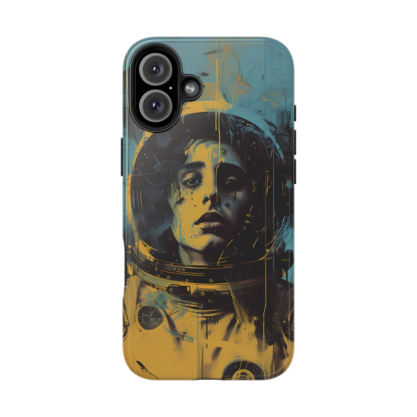 Astro Cadet iPhone Case #2 (all versions including 16 Pro & Pro Max)