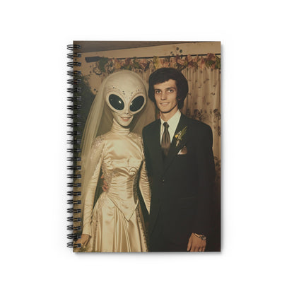 Alien Love Connections Notebook - Couple #9