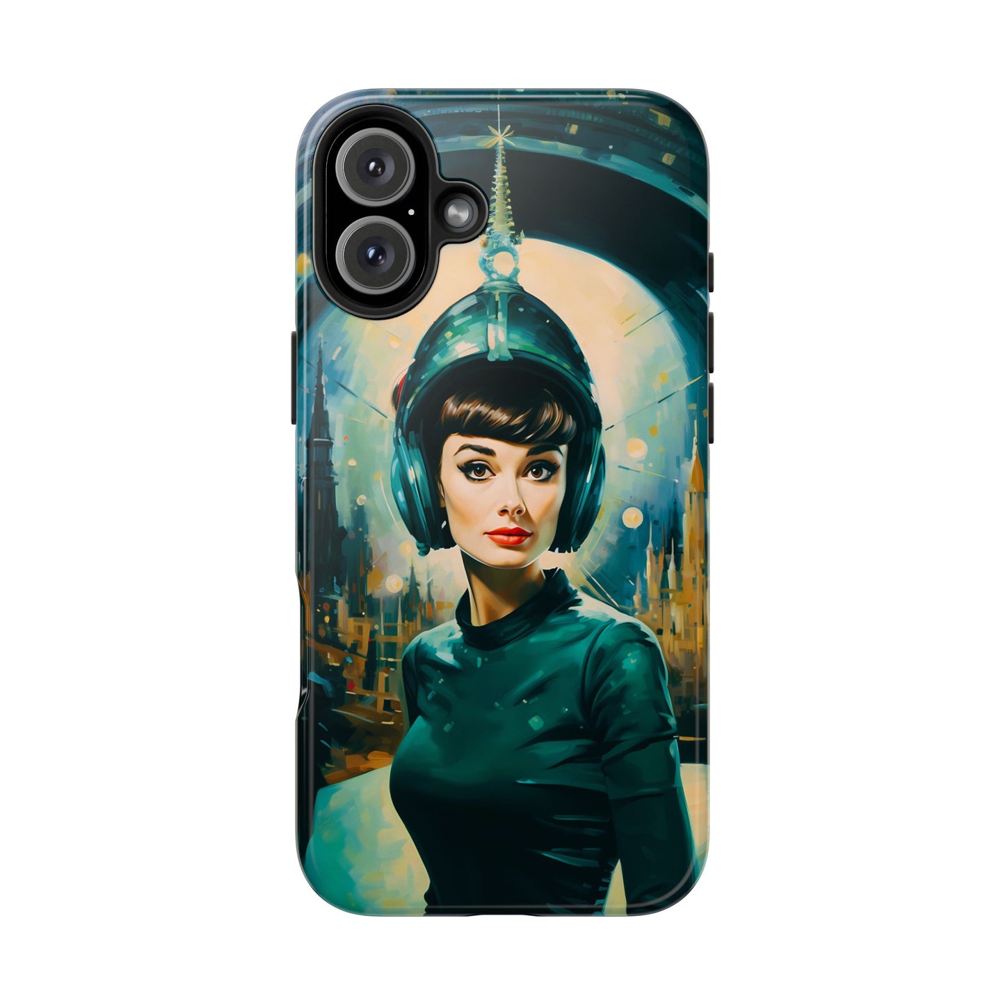 Astro Cadet iPhone Case #3 (all versions including 16 Pro & Pro Max)