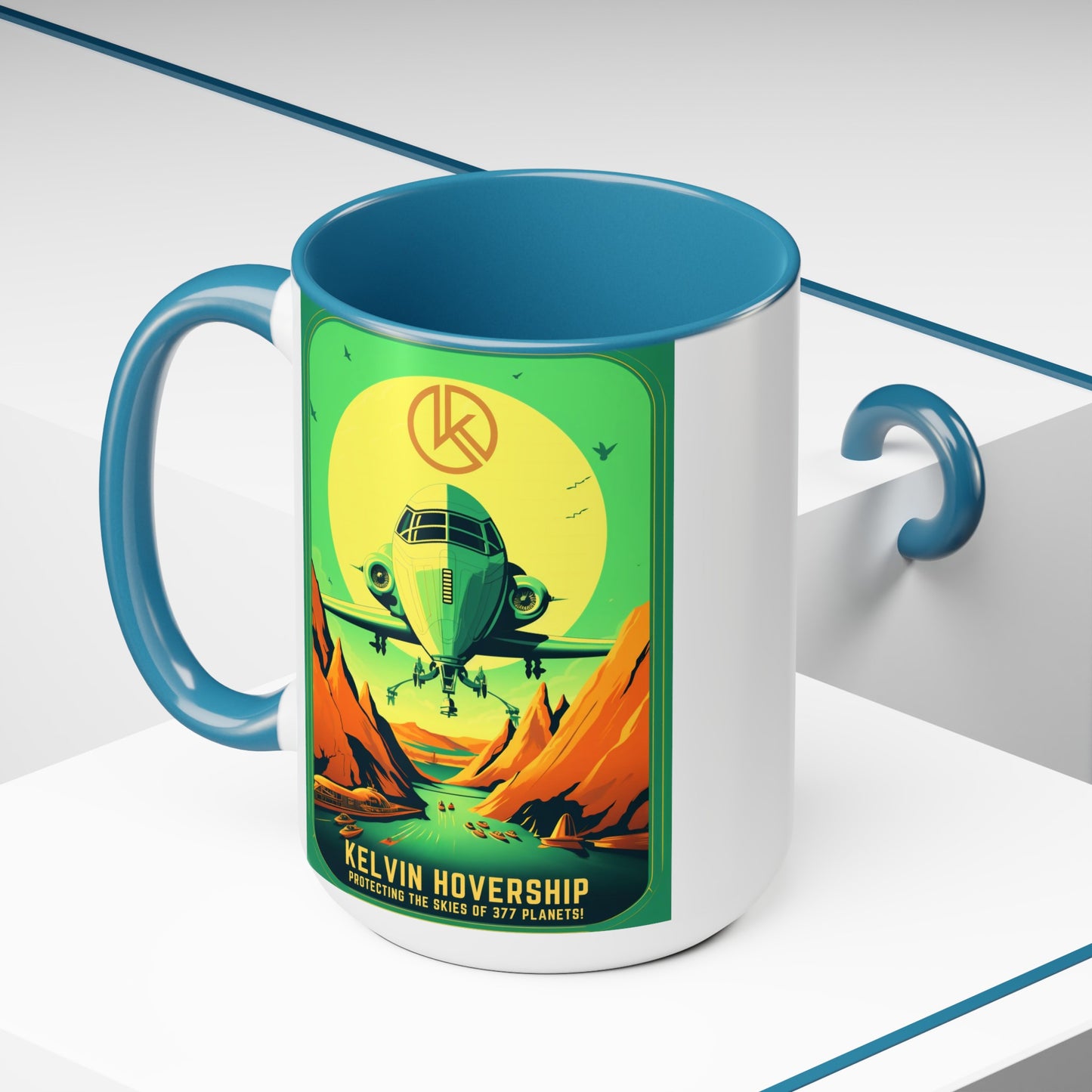 Kelvin Hovership - Transportation Ad - Mug