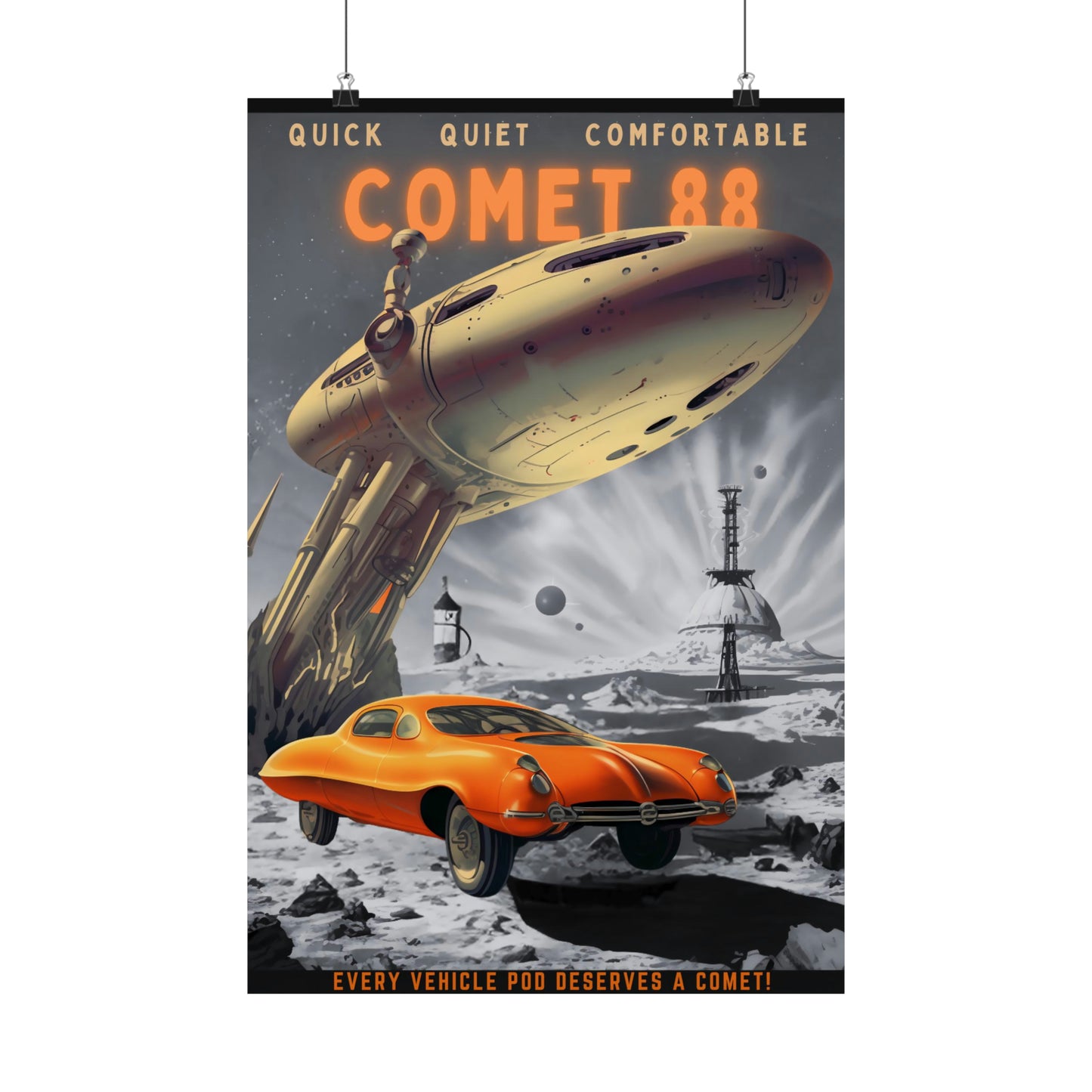 Comet 88 - Rolled Poster