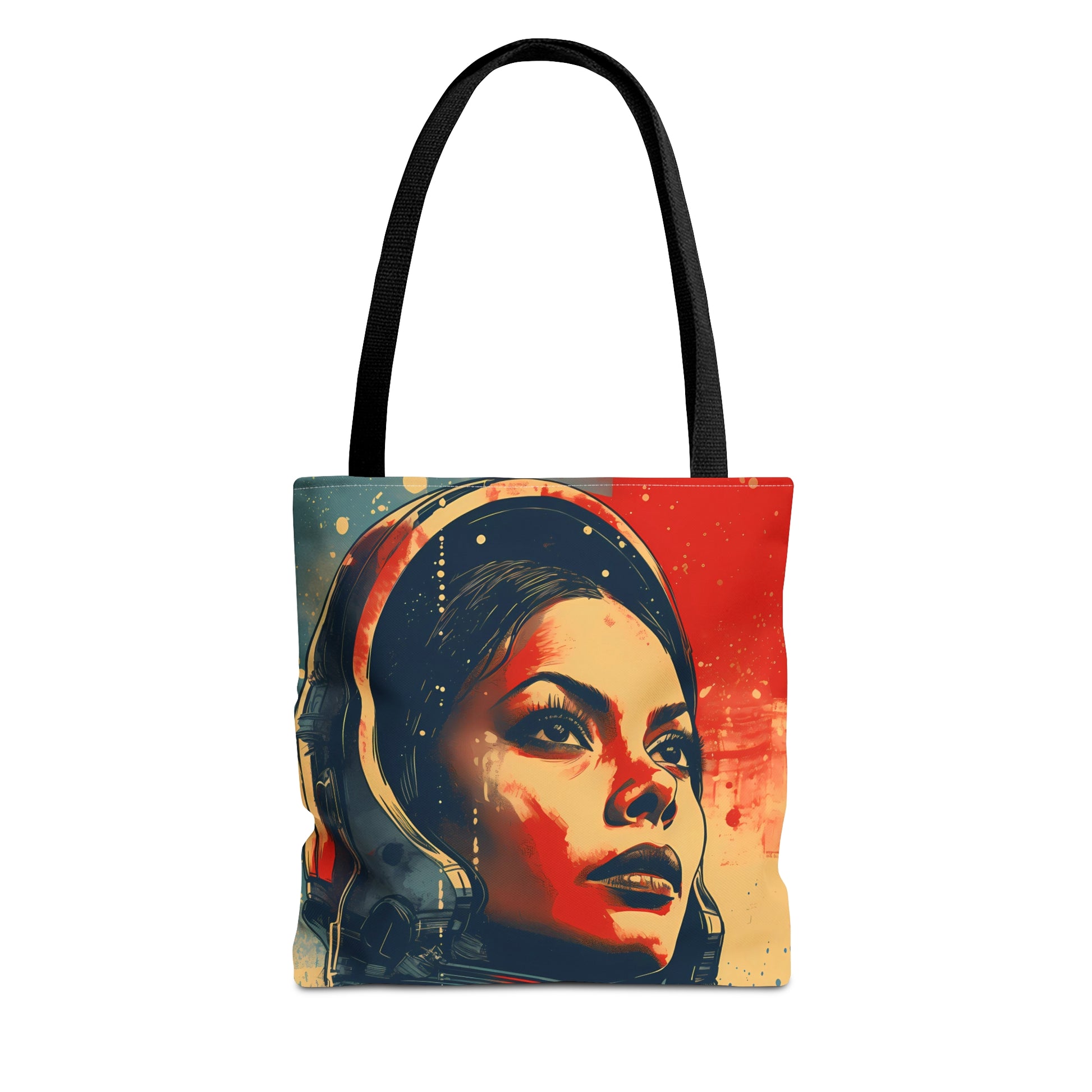 space art rosario dawson tote bag