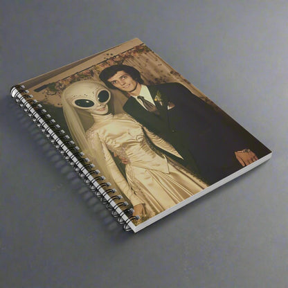 Alien Love Connections Notebook - Couple #9