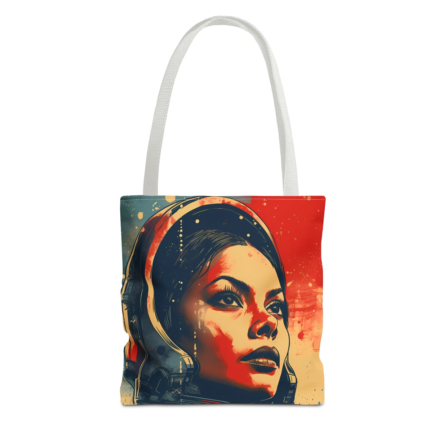 space art rosario dawson tote bag