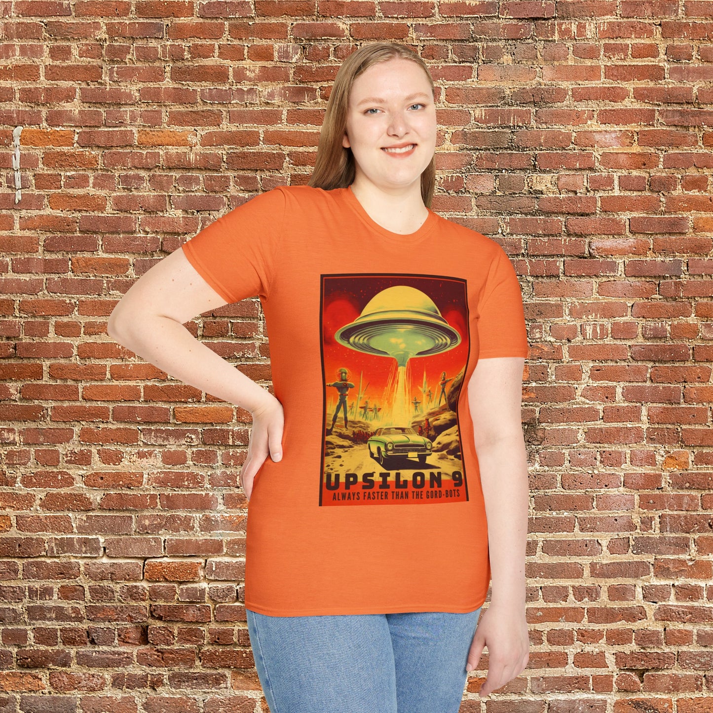 upsilon 9 space art transport t shirt