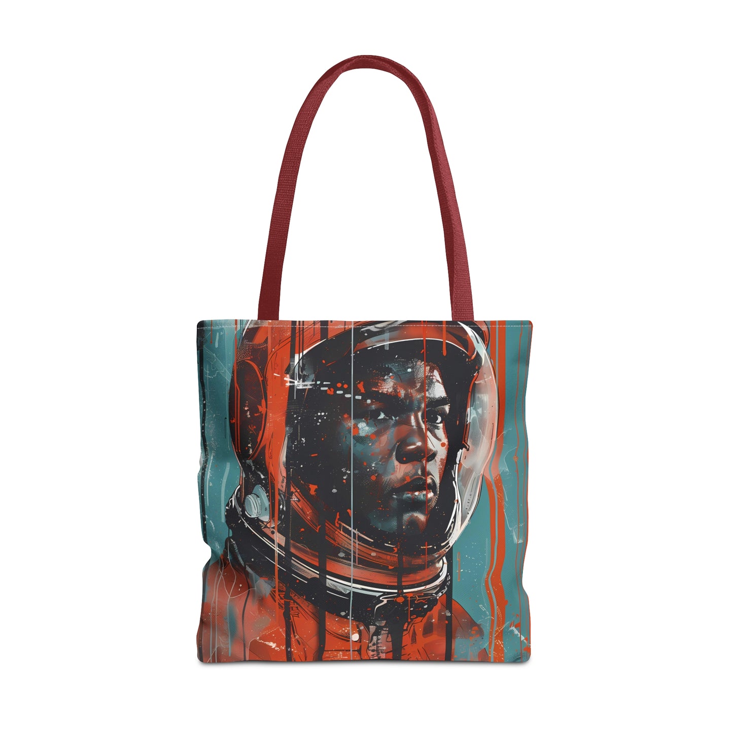 space art Muhammad Ali tote bag