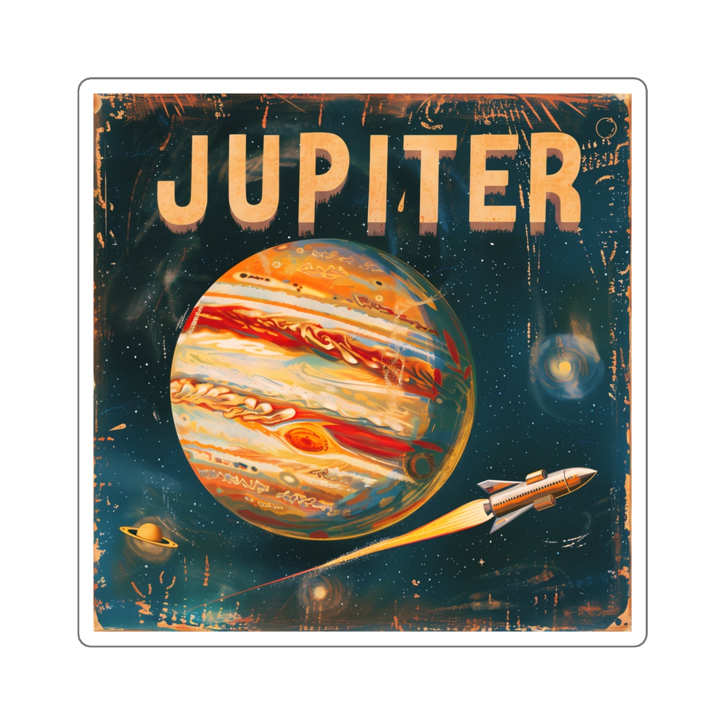 Planet Jupiter Sticker