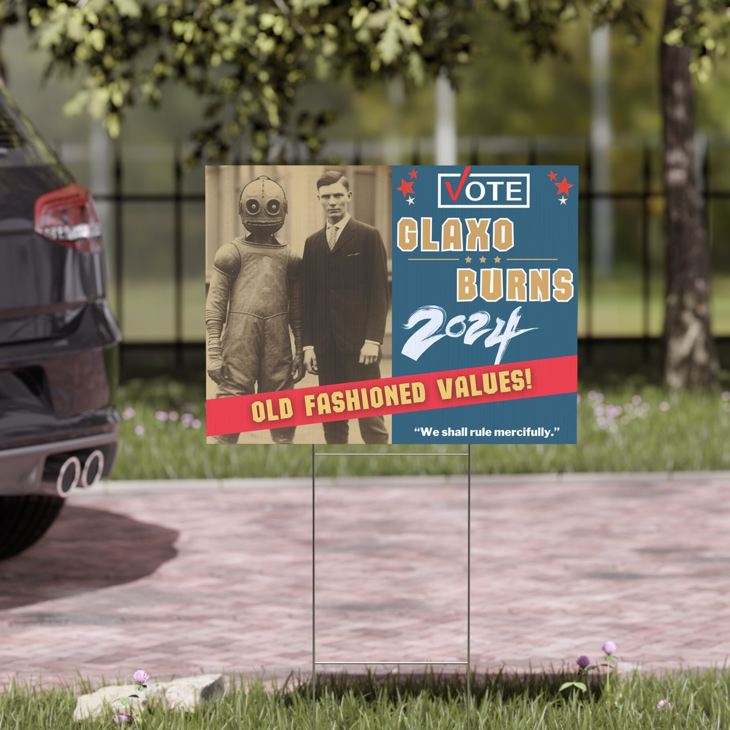 VOTE Glaxo/Burns - Yard Sign!