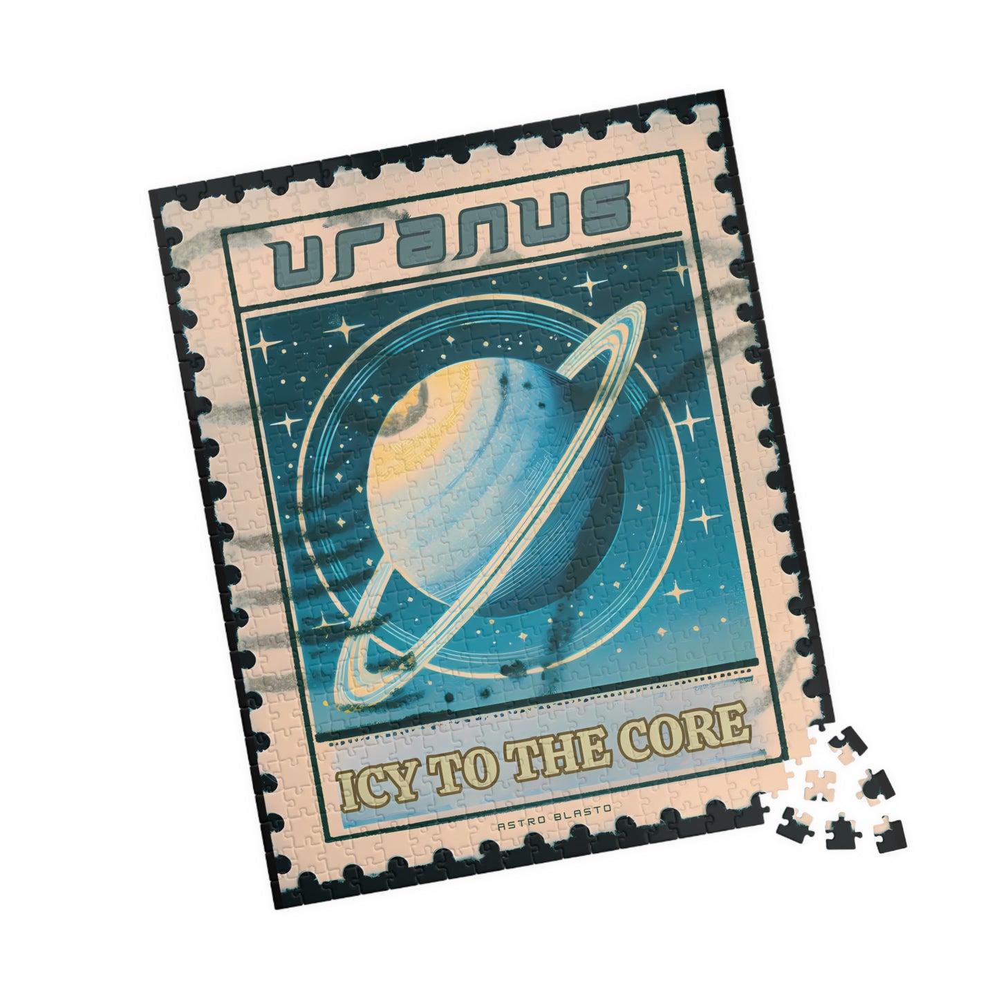 Postage Stamp Puzzle - Uranus (1014, 520, or 252 pcs)