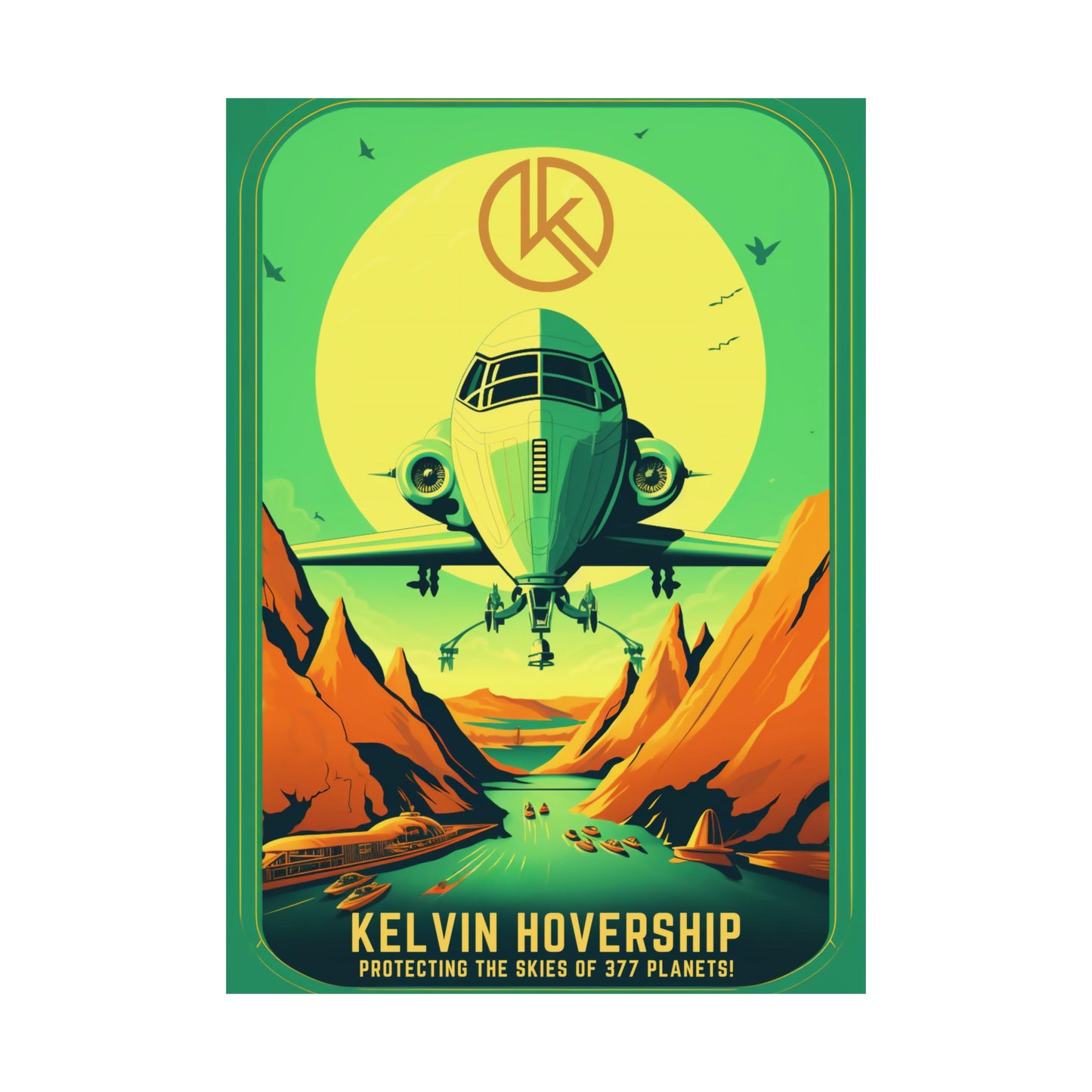 Kelvin Hovership - Rolled Poster