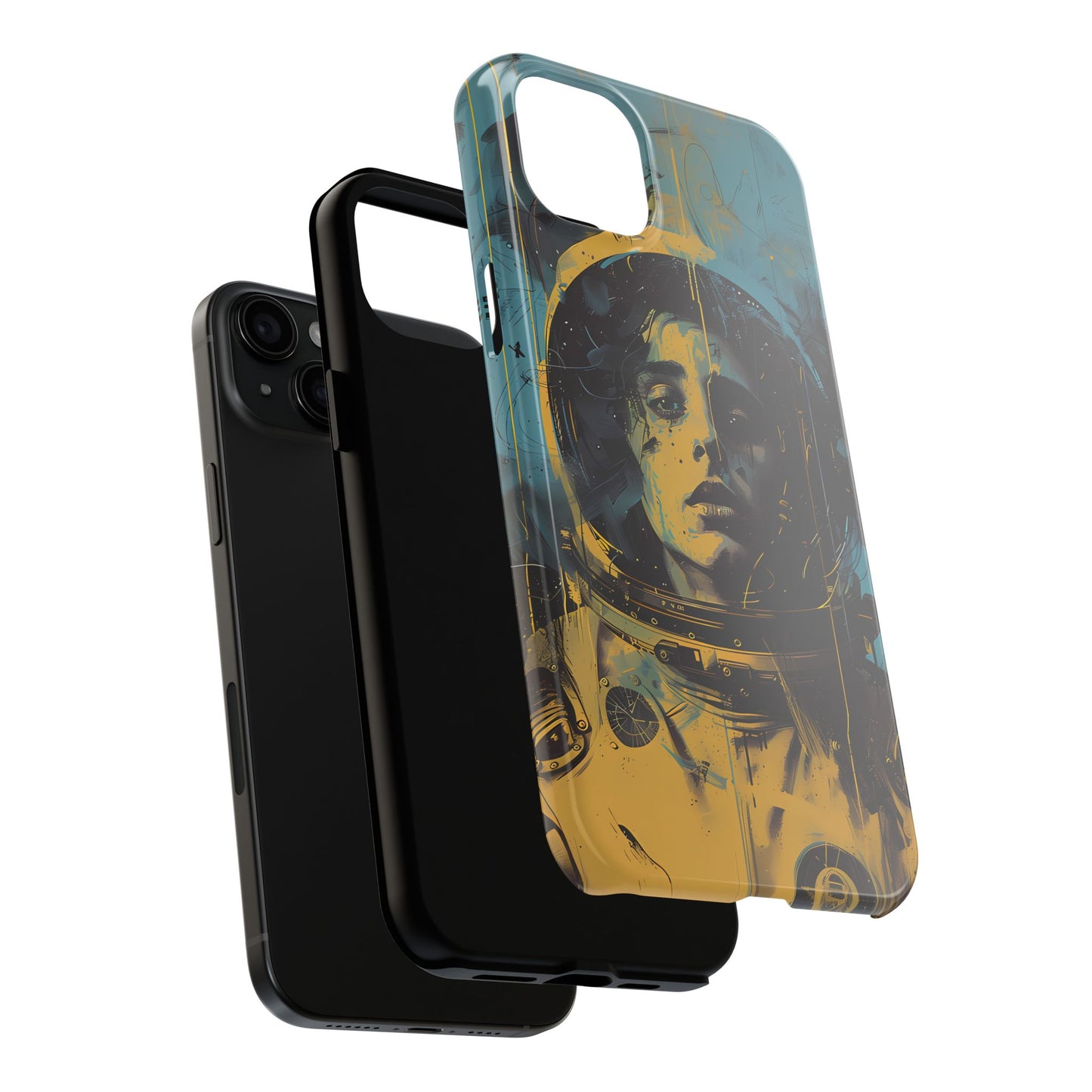 Astro Cadet iPhone Case #2 (all versions including 16 Pro & Pro Max)