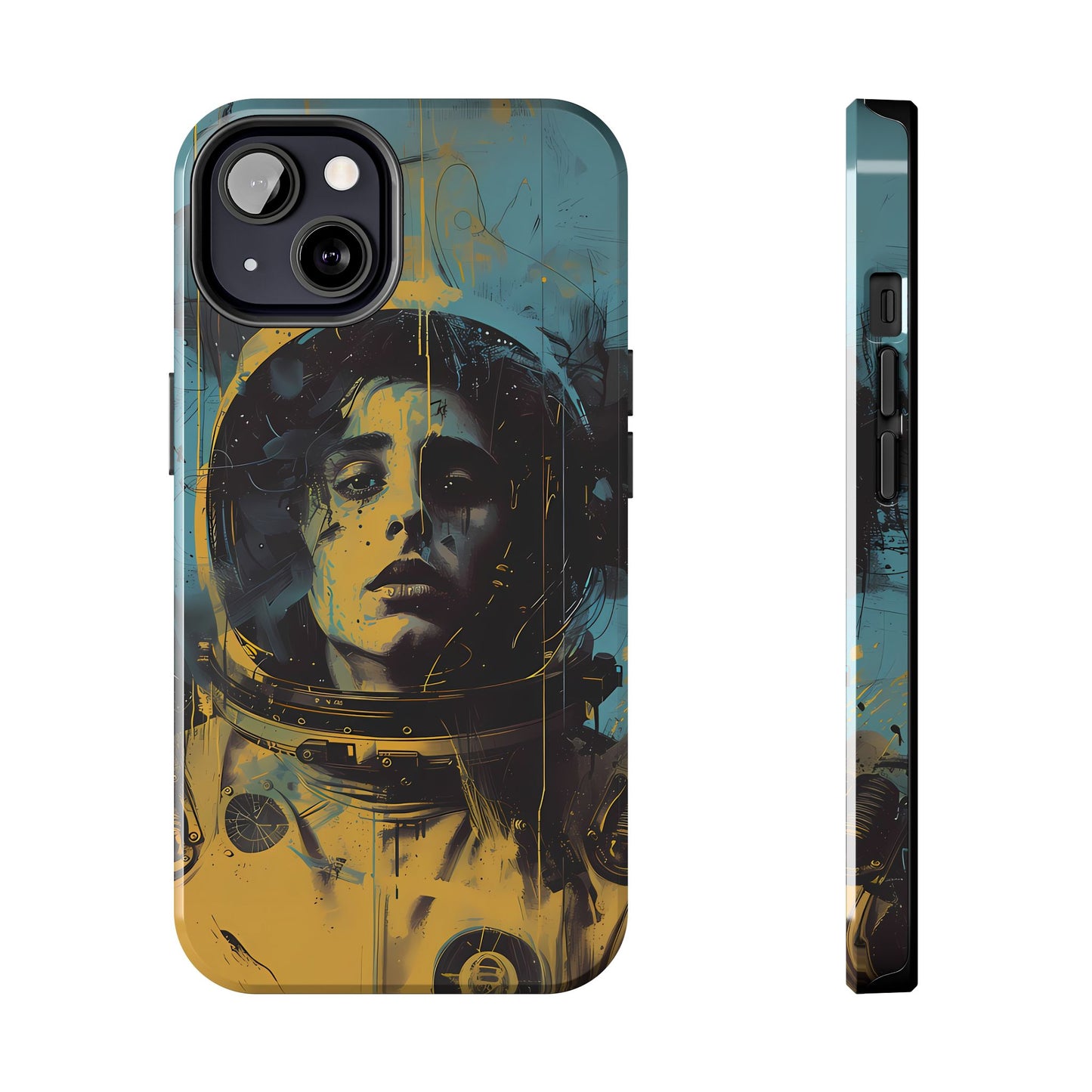 Astro Cadet iPhone Case #2 (all versions including 16 Pro & Pro Max)