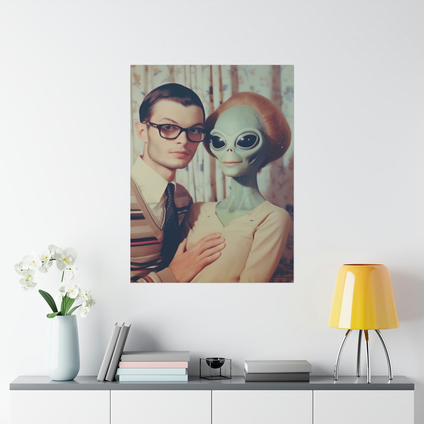 Alien Love Connection Poster - Couple #7